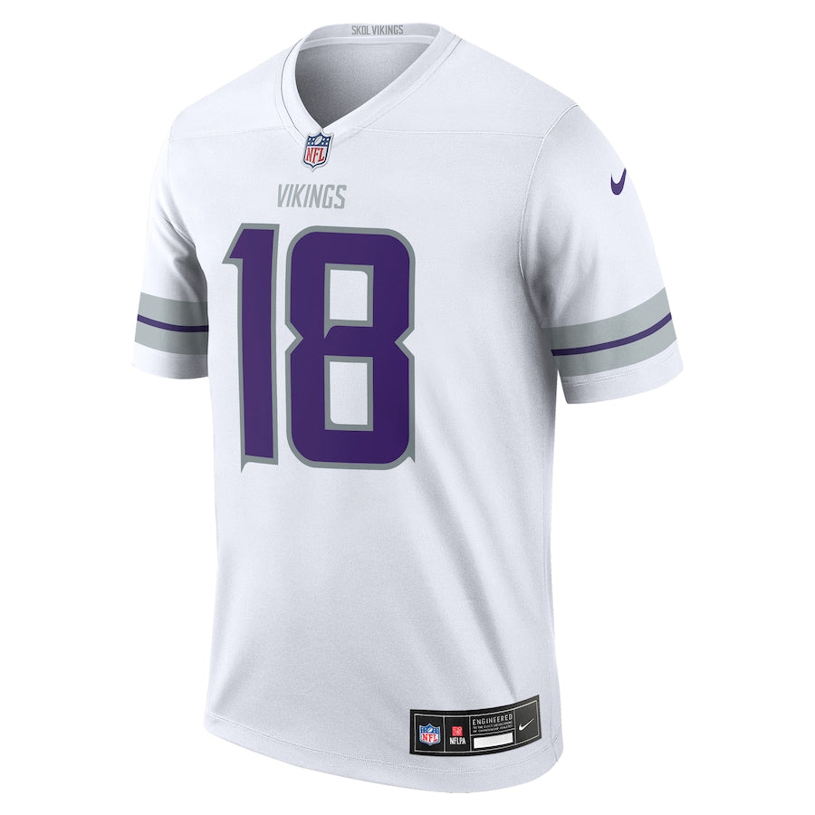 Minnesota Vikings Justin Jefferson White Alternate Legend Player Jersey - Sportcify High Quality American Football Jerseys | NFL Jerseys