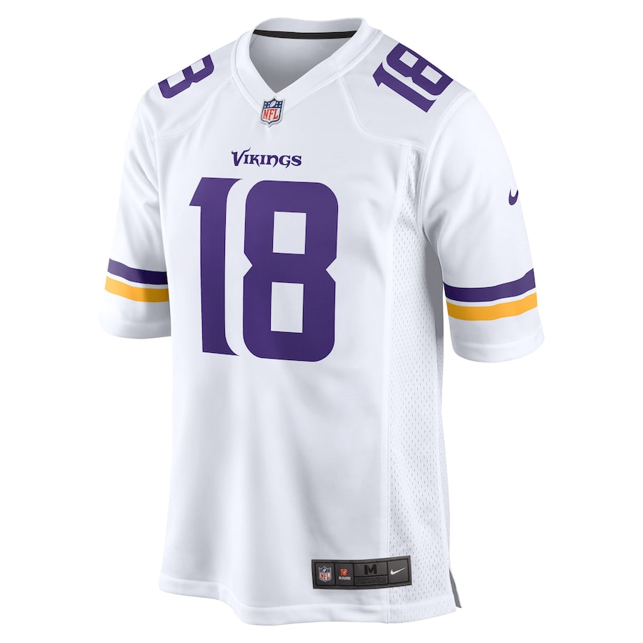 Minnesota Vikings Justin Jefferson White Game Player Jersey - Sportcify High Quality American Football Jerseys | NFL Jerseys