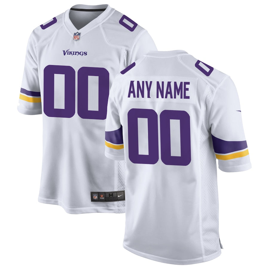 Minnesota Vikings White Custom Game Jersey - Sportcify High Quality American Football Jerseys | NFL Jerseys