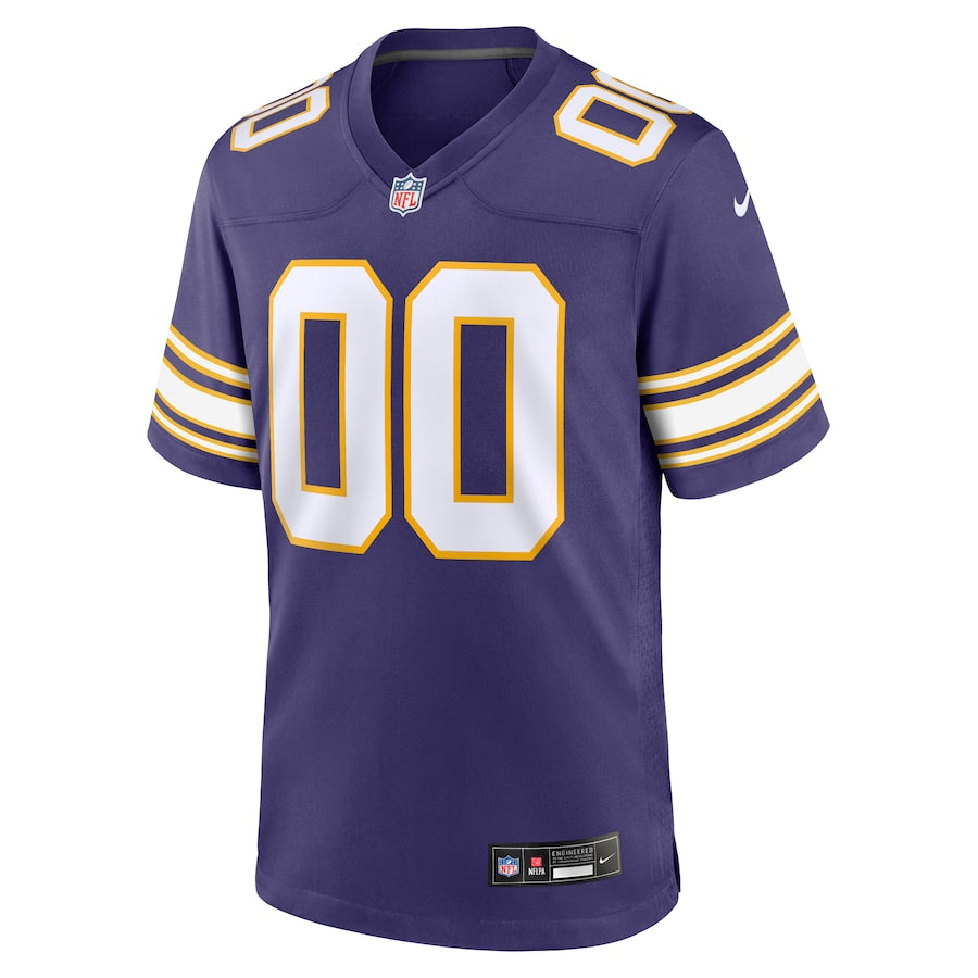 Minnesota Vikings Purple Classic Custom Game Jersey - Sportcify High Quality American Football Jerseys | NFL Jerseys