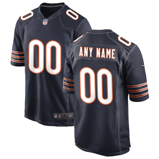 Navy Chicago Bears Custom Game Jersey - Sportcify High Quality American Football Jerseys | NFL Jerseys