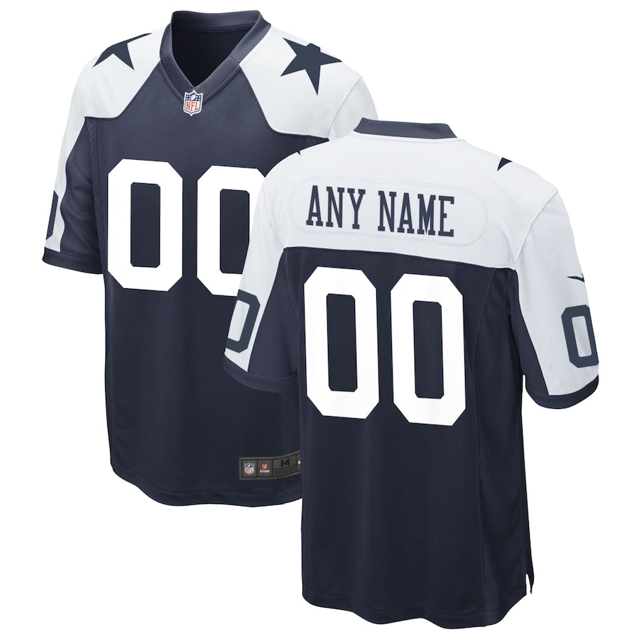 Navy Dallas Cowboys Alternate Custom Game Jersey - Sportcify High Quality American Football Jerseys | NFL Jerseys