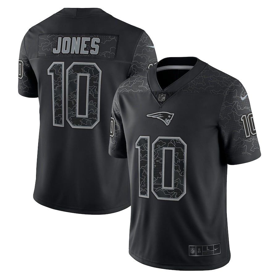 New England Patriots Mac Jones Black RFLCTV Limited Jersey - Sportcify High Quality American Football Jerseys | NFL Jerseys