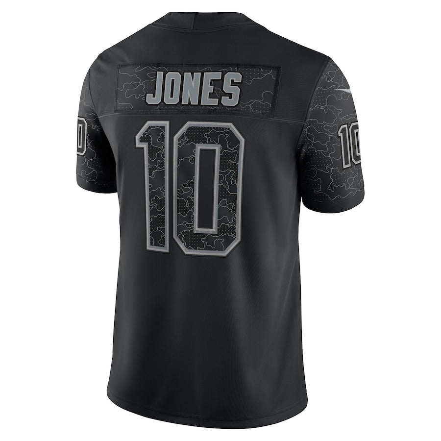 New England Patriots Mac Jones Black RFLCTV Limited Jersey - Sportcify High Quality American Football Jerseys | NFL Jerseys