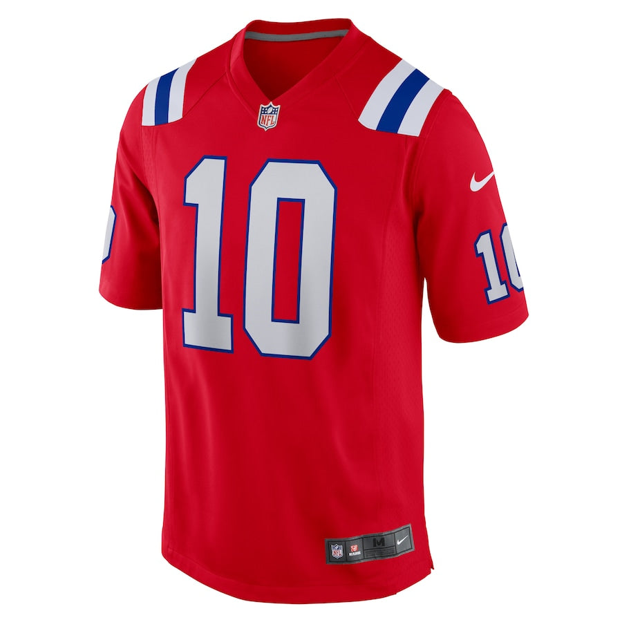 New England Patriots Mac Jones Red Alternate Game Jersey - Sportcify High Quality American Football Jerseys | NFL Jerseys