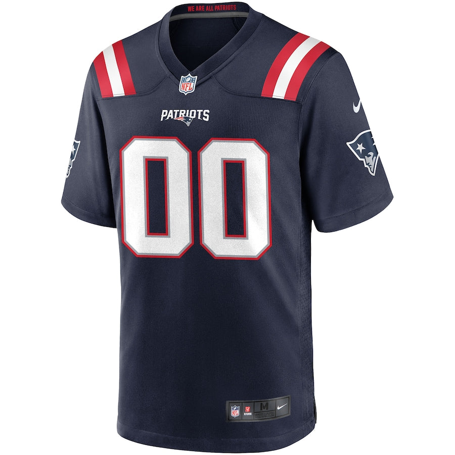 New England Patriots Navy Custom Game Jersey - Sportcify High Quality American Football Jerseys | NFL Jerseys