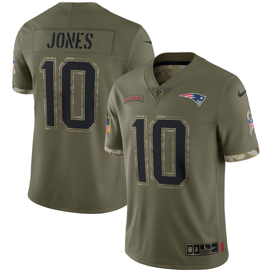 New England Patriots Olive 2022 Salute To Service Limited Jersey - Sportcify High Quality American Football Jerseys | NFL Jerseys