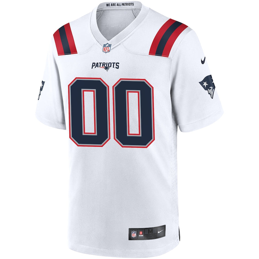 New England Patriots White Custom Game Jersey - Sportcify High Quality American Football Jerseys | NFL Jerseys