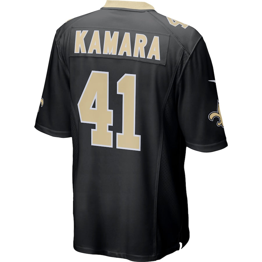 New Orleans Saints Alvin Kamara Black Game Jersey - Sportcify High Quality American Football Jerseys | NFL Jerseys