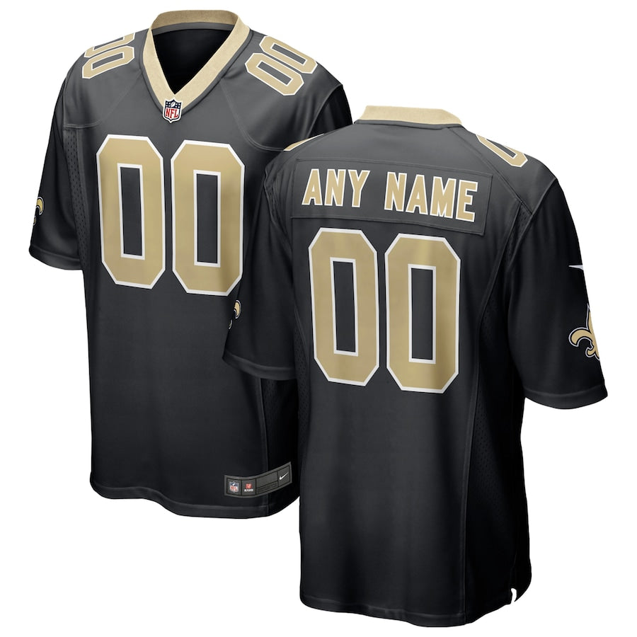 New Orleans Saints Nike Black Custom Game Jersey - Sportcify High Quality American Football Jerseys | NFL Jerseys