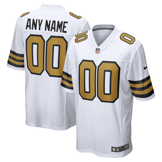 New Orleans Saints White Alternate Custom Game Jersey - Sportcify High Quality American Football Jerseys | NFL Jerseys