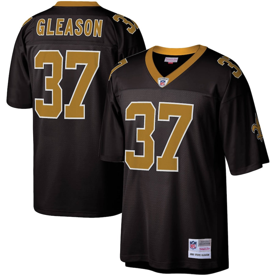 New Orleans Saints Steve Gleason Mitchell & Ness Black Legacy Replica Jersey - Sportcify High Quality American Football Jerseys | NFL Jerseys