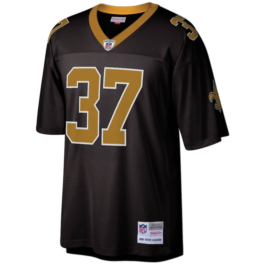 New Orleans Saints Steve Gleason Mitchell & Ness Black Legacy Replica Jersey - Sportcify High Quality American Football Jerseys | NFL Jerseys