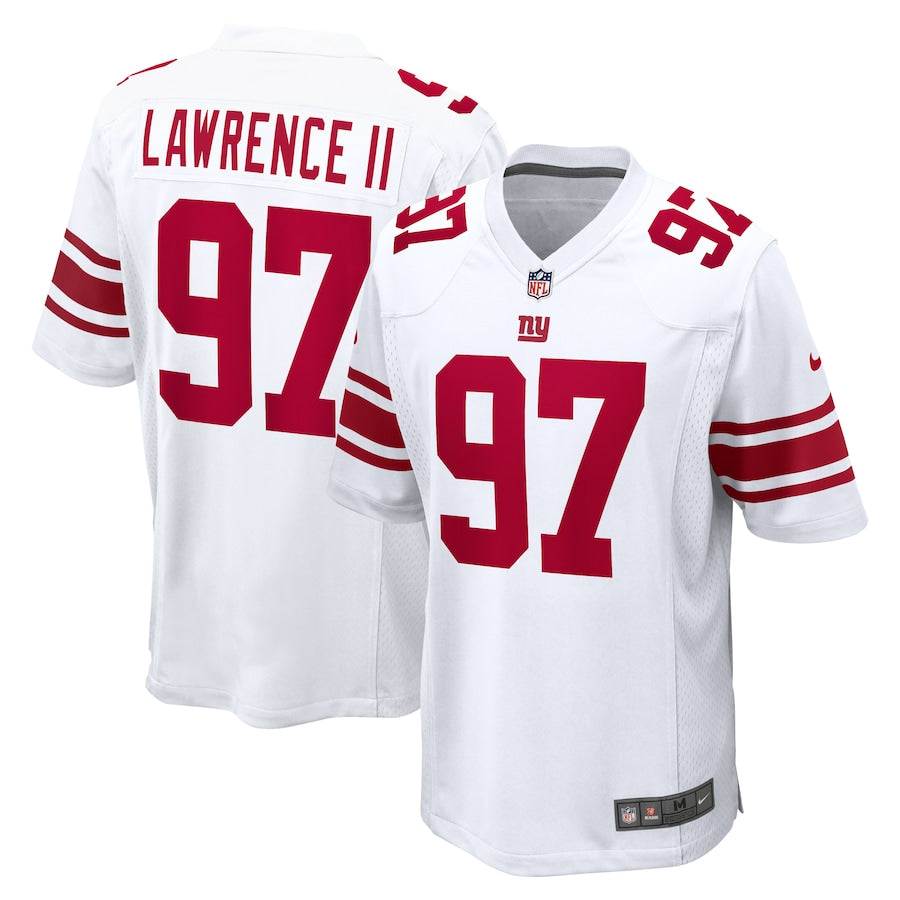 New York Giants Dexter Lawrence II White Game Player Jersey - Sportcify High Quality American Football Jerseys | NFL Jerseys