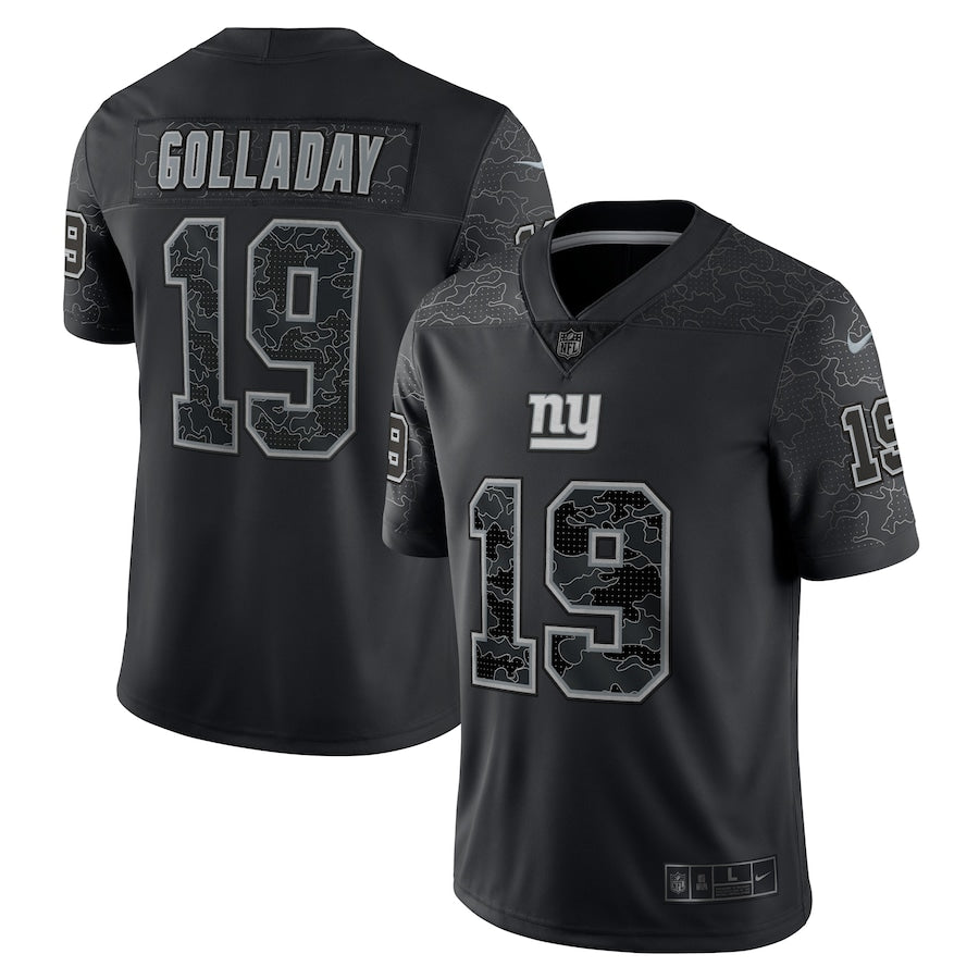 New York Giants Kenny Golladay Black RFLCTV Limited Jersey - Sportcify High Quality American Football Jerseys | NFL Jerseys