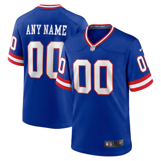 New York Giants Royal Classic Custom Game Jersey - Sportcify High Quality American Football Jerseys | NFL Jerseys