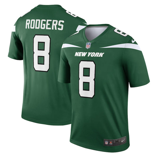 New York Jets Aaron Rodgers Gotham Green Legend Player Jersey - Sportcify High Quality American Football Jerseys | NFL Jerseys