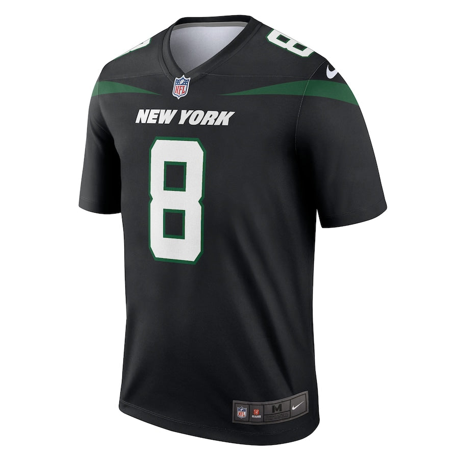 New York Jets Aaron Rodgers Stealth Black Alternate Legend Player Jersey - Sportcify High Quality American Football Jerseys | NFL Jerseys