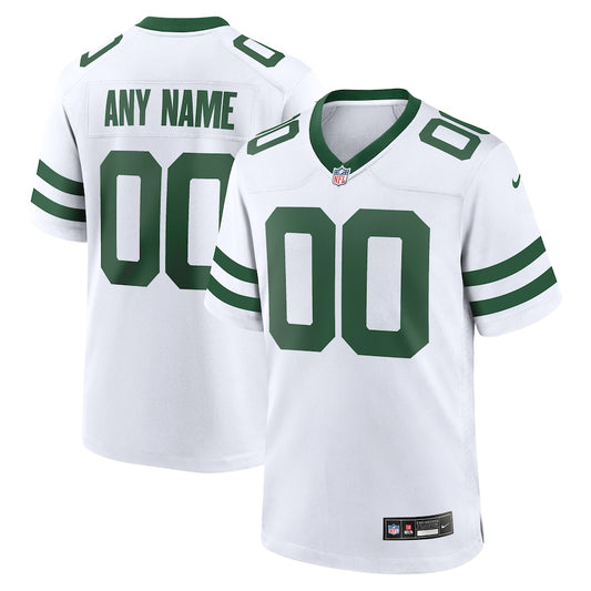 New York Jets Nike Legacy White Custom Game Jersey - Sportcify High Quality American Football Jerseys | NFL Jerseys