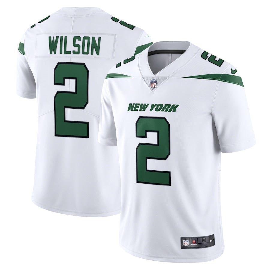 New York Jets Zach Wilson Spotlight White Vapor Limited Jersey - Sportcify High Quality American Football Jerseys | NFL Jerseys