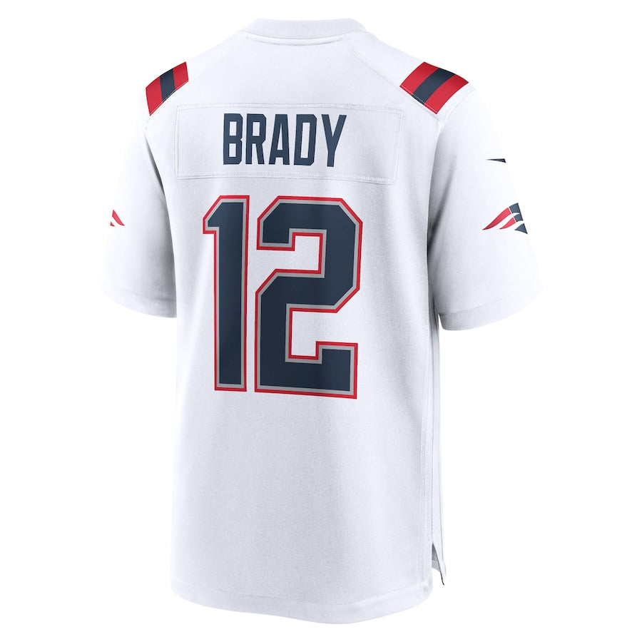 New England Patriots Tom Brady White Retired Game Jersey - Sportcify High Quality American Football Jerseys | NFL Jerseys
