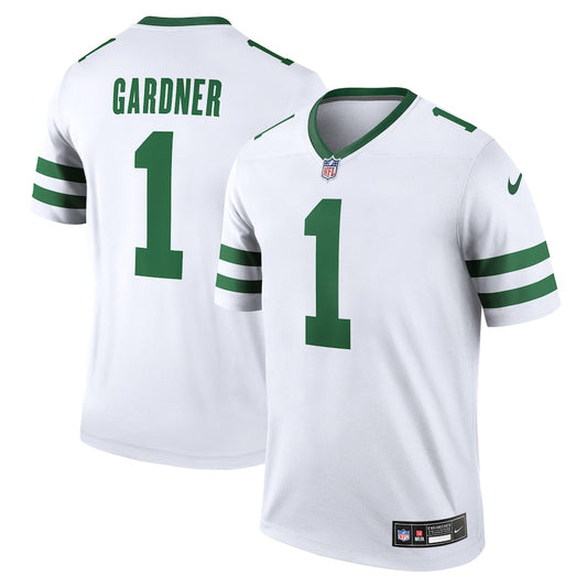 New York Jets Sauce Gardner Legacy White Legend Jersey - Sportcify High Quality American Football Jerseys | NFL Jerseys