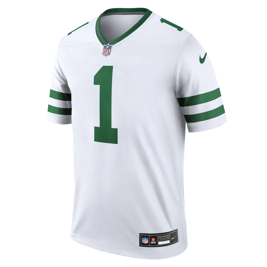 New York Jets Sauce Gardner Legacy White Legend Jersey - Sportcify High Quality American Football Jerseys | NFL Jerseys
