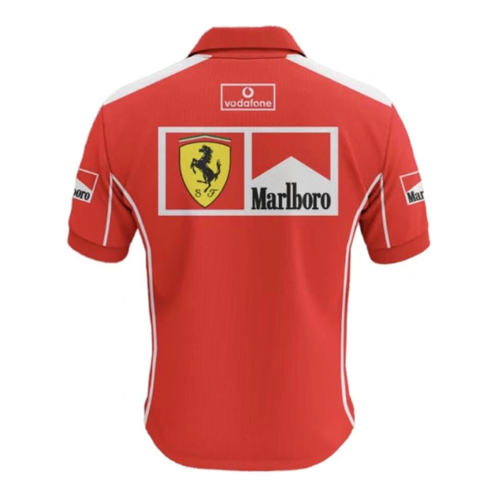 Ferrari Marlboro Vintage 2008 F1 Polo Shirt