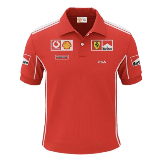 Ferrari Marlboro Vintage 2008 F1 Polo Shirt