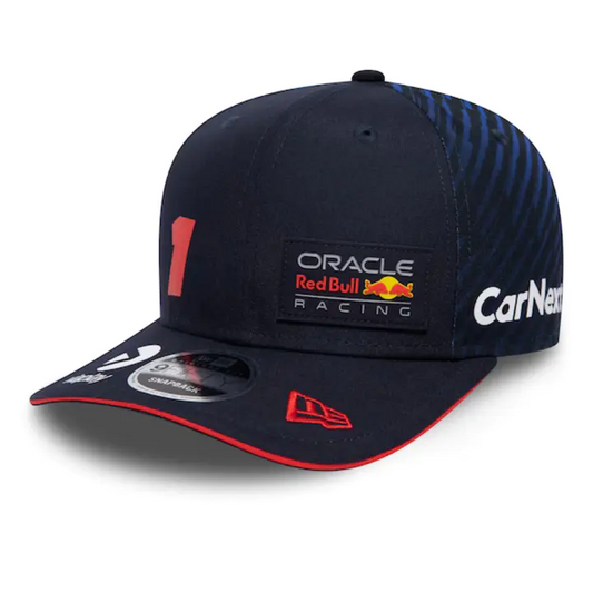 Oracle Red Bull Racing 2023 New Era Max Verstappen 9FIFTY Pre Curved Cap