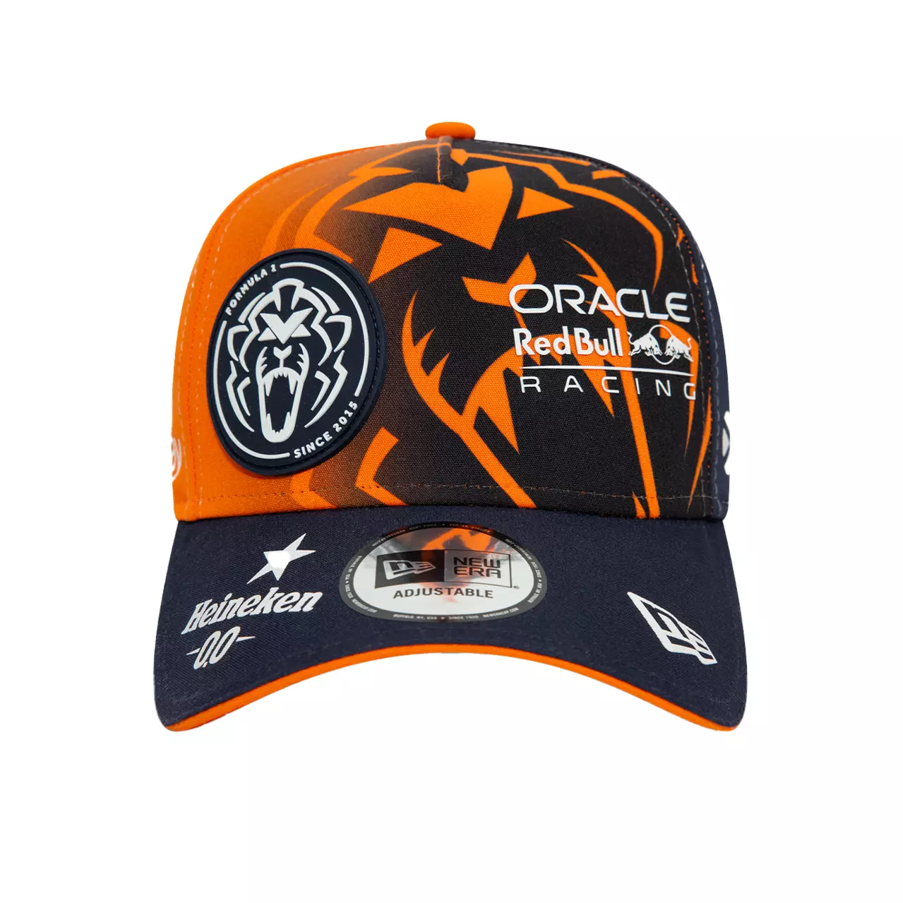 Oracle Red Bull Racing X Cap - Max Verstappen 2024 Orange Lion - Formula 1
