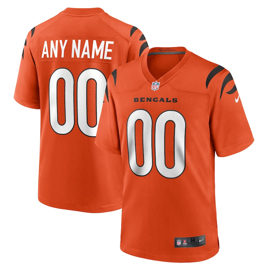 Orange Cincinnati Bengals Alternate Game Custom Jersey - Sportcify High Quality American Football Jerseys | NFL Jerseys