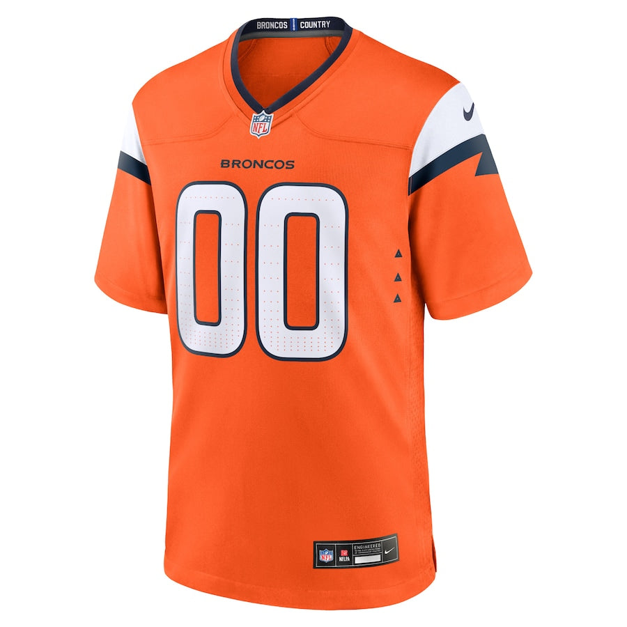 Orange Denver Broncos Mile High Collection Custom Game Jersey - Sportcify High Quality American Football Jerseys | NFL Jerseys