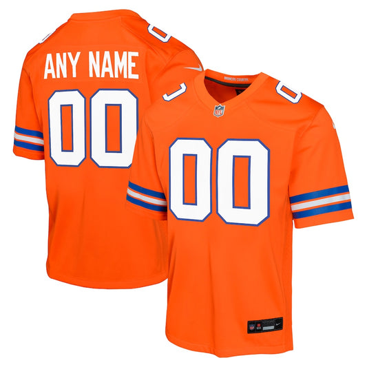 Orange Denver Broncos Mile High Collection 1977 Throwback Custom Game Jersey - Sportcify High Quality American Football Jerseys | NFL Jerseys