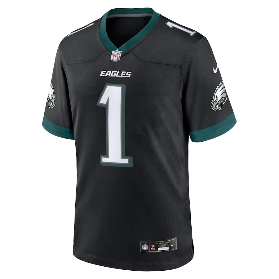 Philadelphia Eagles Jalen Hurts Black Alternate Game Jersey - Sportcify High Quality American Football Jerseys | NFL Jerseys