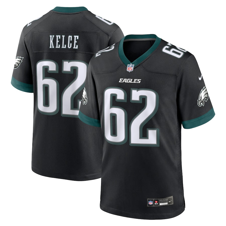 Philadelphia Eagles Jason Kelce Black Alternate Game Jersey - Sportcify High Quality American Football Jerseys | NFL Jerseys