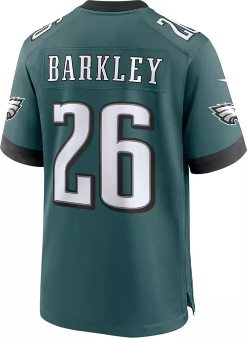 Philadelphia Eagles Saquon Barkley Sport Teal Game Jersey - Sportcify High Quality American Football Jerseys | NFL Jerseys