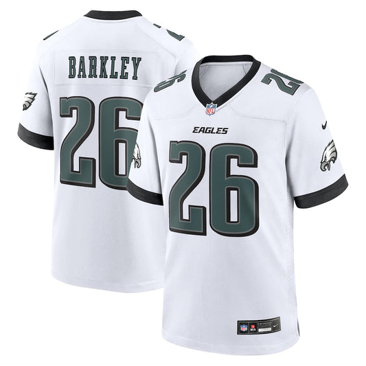 Philadelphia Eagles Saquon Barkley White White Game Jersey - Sportcify High Quality American Football Jerseys | NFL Jerseys