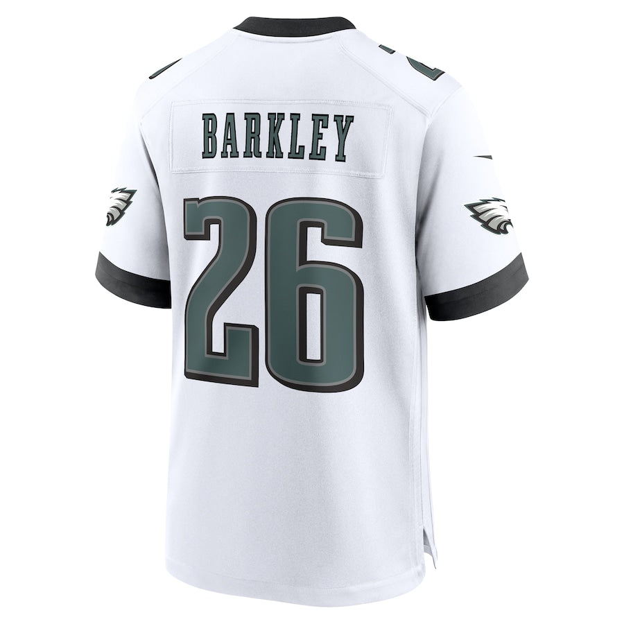 Philadelphia Eagles Saquon Barkley White White Game Jersey - Sportcify High Quality American Football Jerseys | NFL Jerseys