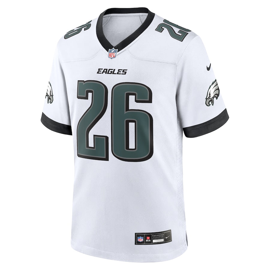 Philadelphia Eagles Saquon Barkley White White Game Jersey - Sportcify High Quality American Football Jerseys | NFL Jerseys