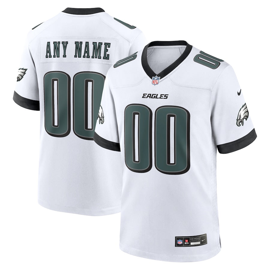 Philadelphia Eagles White Custom Game Jersey - Sportcify High Quality American Football Jerseys | NFL Jerseys