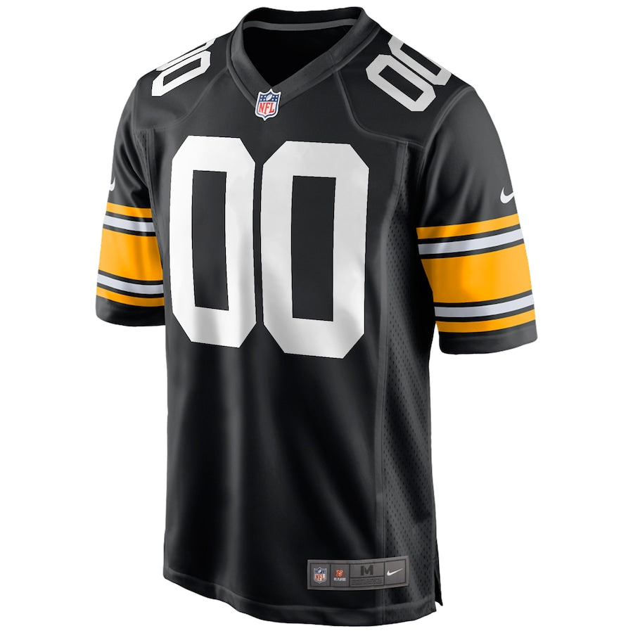 Pittsburgh Steelers Black-White Alternate Custom Game Jersey - Sportcify High Quality American Football Jerseys | NFL Jerseys