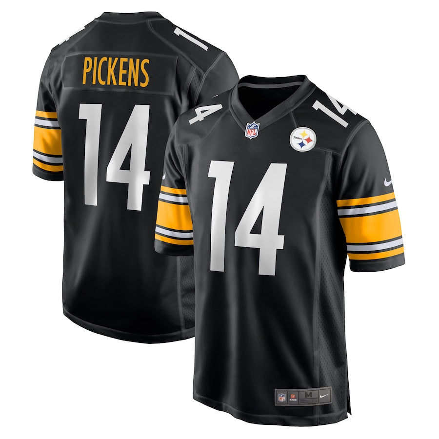 Pittsburgh Steelers George Pickens Black Game Player Jersey - Sportcify High Quality American Football Jerseys | NFL Jerseys