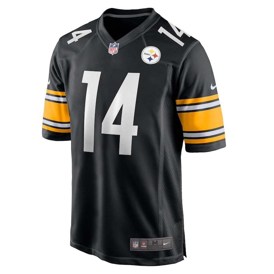 Pittsburgh Steelers George Pickens Black Game Player Jersey - Sportcify High Quality American Football Jerseys | NFL Jerseys