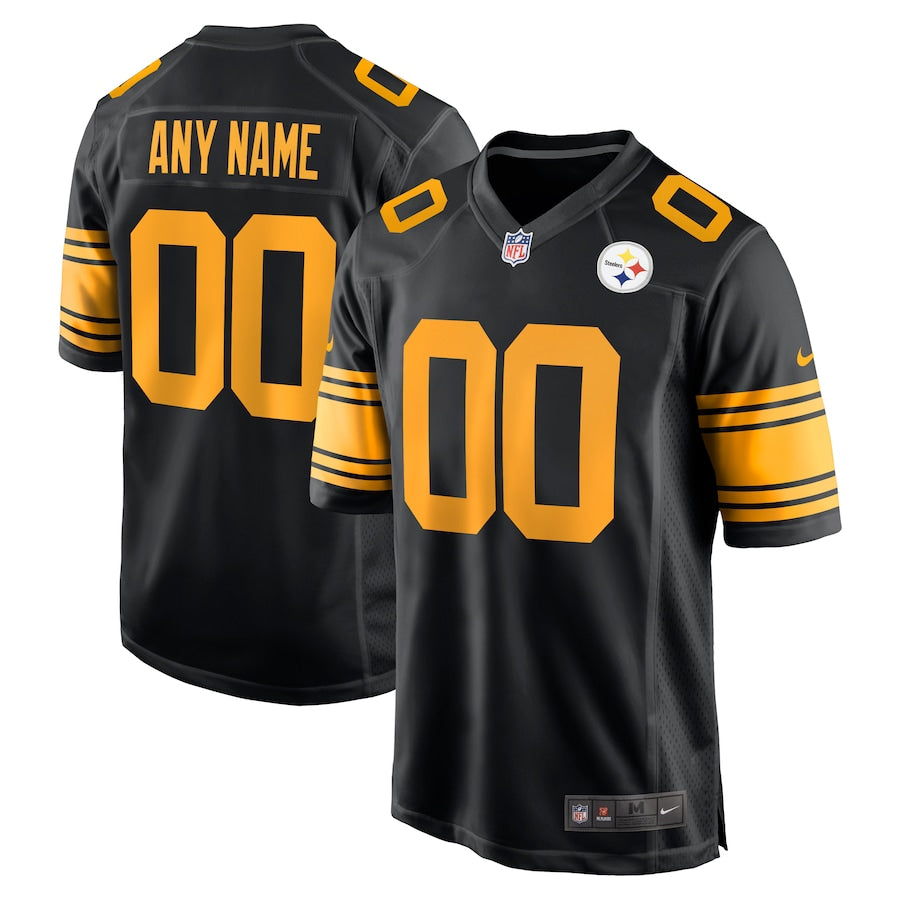 Pittsburgh Steelers Black Alternate Custom Game Jersey - Sportcify High Quality American Football Jerseys | NFL Jerseys