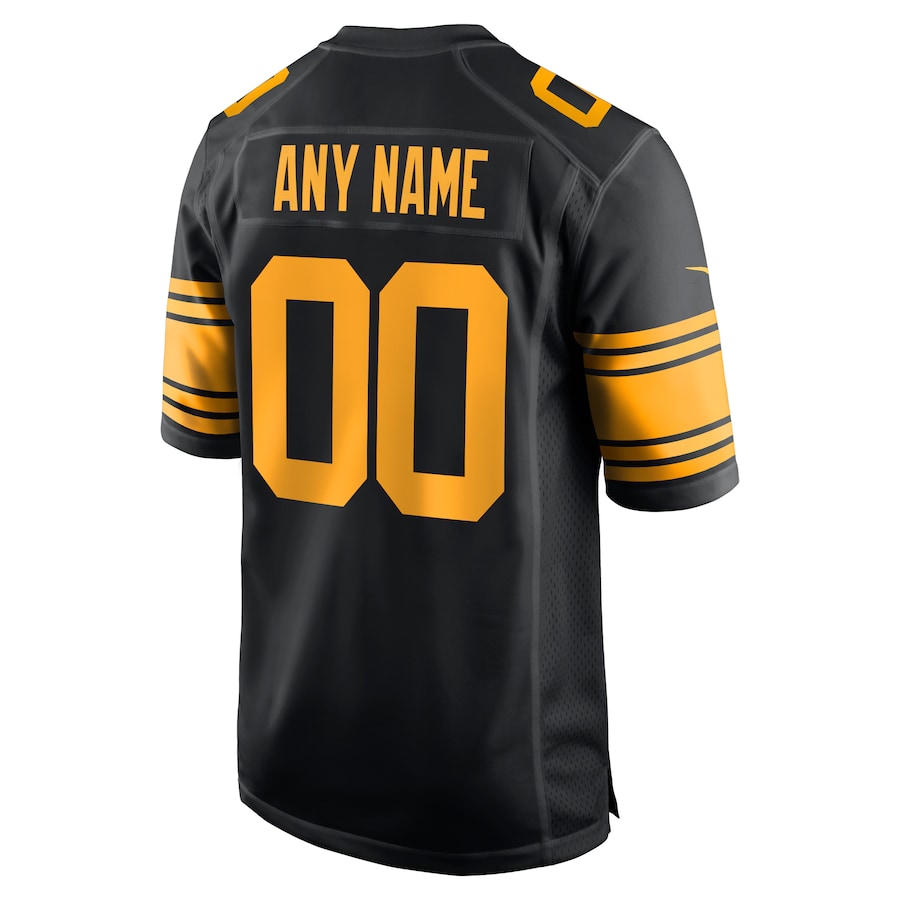 Pittsburgh Steelers Black Alternate Custom Game Jersey - Sportcify High Quality American Football Jerseys | NFL Jerseys