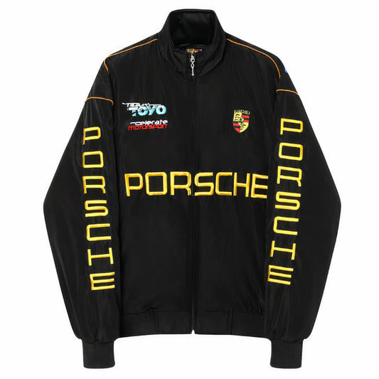 Porsche Vintage Racing Jacket - Sportcify High Quality American Football Jerseys | NFL Jerseys