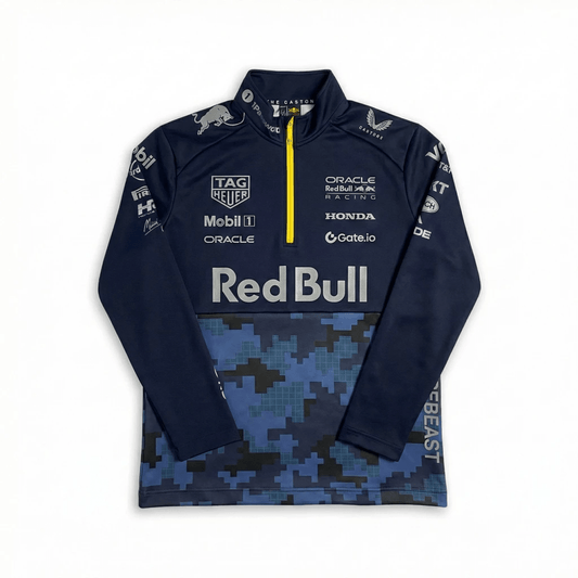 Red Bull HypeBeast 2025 Special Edition Half Zip Sweatshirt | Formula One Polo Shirt | Sportcify |