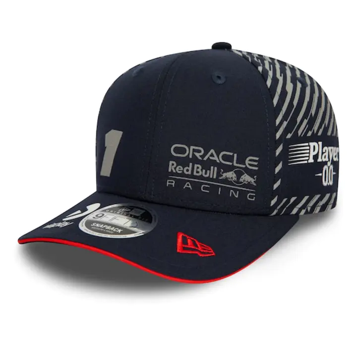 Red Bull Racing 2023 New Era 9FIFTY Pre Curve Max Verstappen Las Vegas GP Special Edition Cap