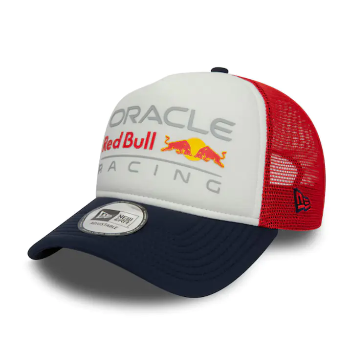 Red Bull Racing New Era Color White/Red E-Frame Trucker Cap